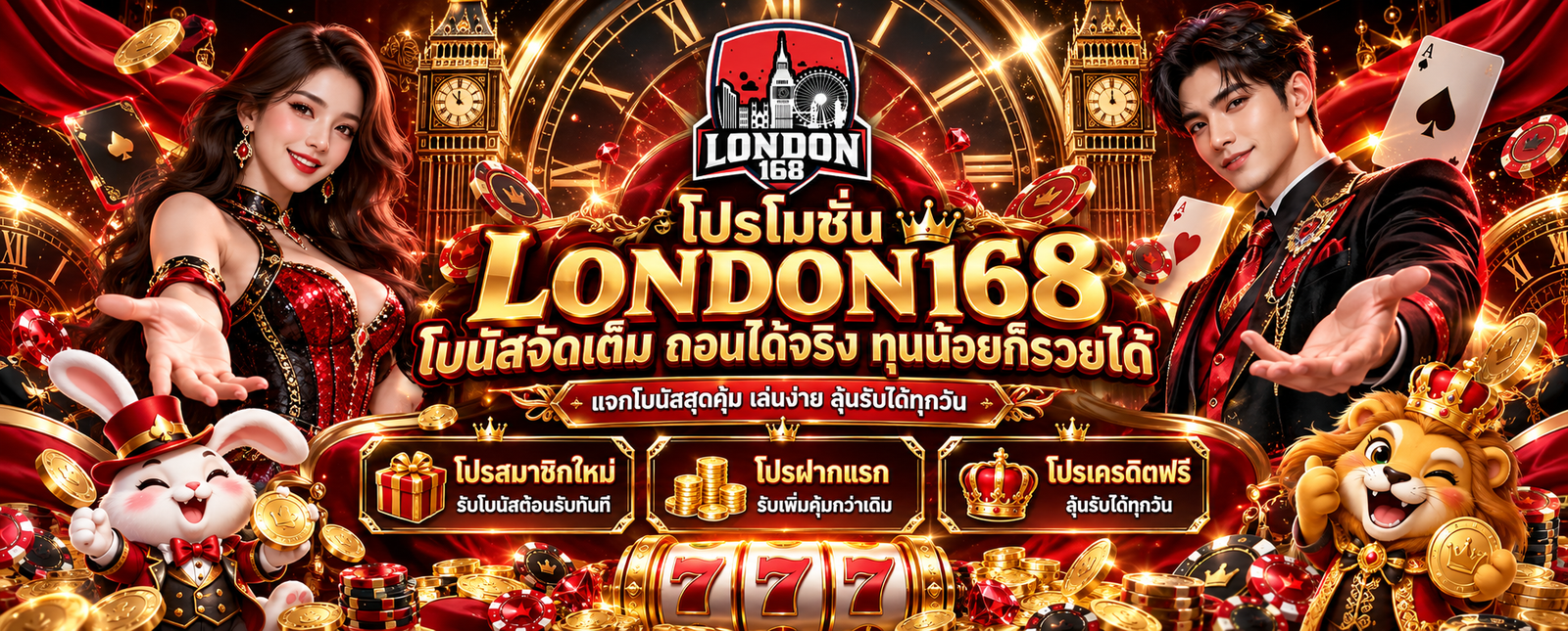 โปรโมชั่น LONDON168
